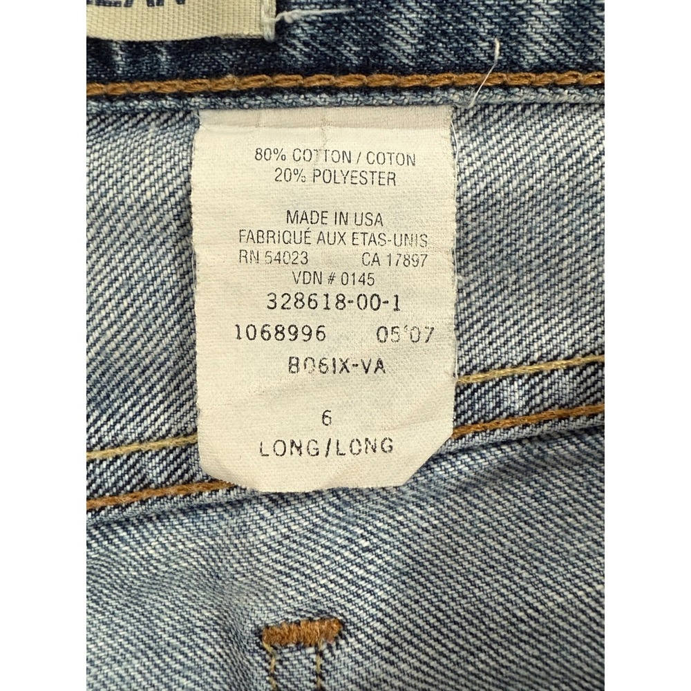 GAP Long and Lean Jeans 2017 Women's Size 6 Long Bootcut Denim Medium Wash W385 - Picture 4 of 14